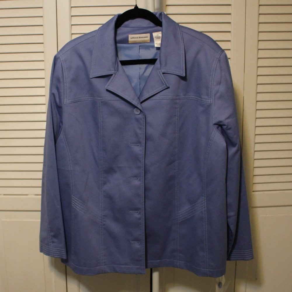Alfred Dunner Baby Blue Blazer
